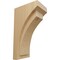 Ekena Millwork 5 1/2"W x 7 3/4"D x 14"H Jumbo Felix Wood Corbel, Cherry CORW05X07X14FECH - alternate 1